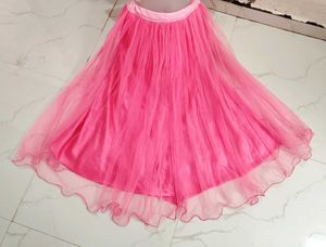 Soft And Beautiful Pink Tulle Skirt