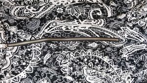 Paisley Print Sleeveless Jumpsuit