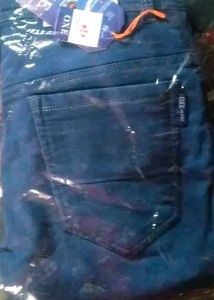 Dark Blue Denim Jeans