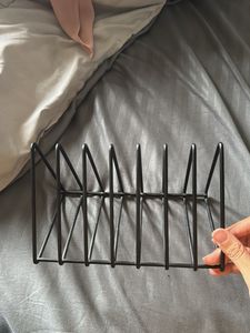 Black Metal Organizer For Files And Paper