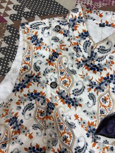 Designer Floral  Waist Coat