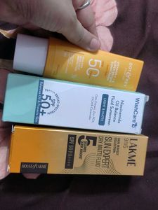 3 Sunscreen All New Seal Pack No Coin Spf 50+