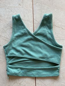 Roxy Cropped Tank Top - Size Small