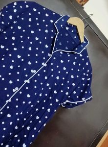 Navy Blue Co- Ords Set for 36 Bust