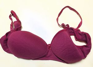 Burgundy Bra - Comfortable Support - Used