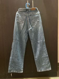 Wide Leg Denim Jeans