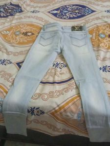 Light Wash Denim Jeans