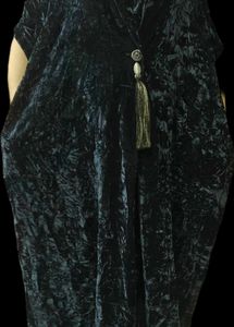Vintage Velvet NavyBlue Dress