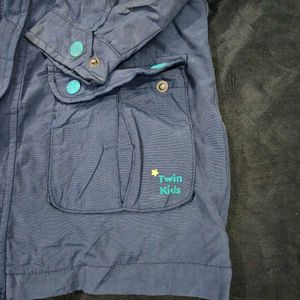 Cute Blue Kids&#39; Jacket