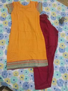 2 Stone Embroidery STYLE Kurta Set