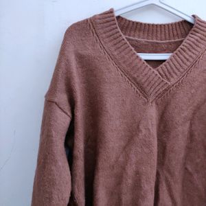Mauve Woolen Pullover