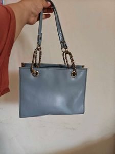 Stylish Blue Handbag