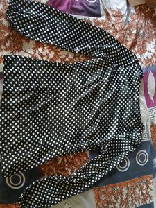 Polka Dot Long Sleeve Top 90s fashion