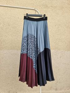 Korean Pleated Midi Skirt