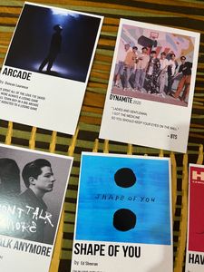 Album Wall Decor Cards