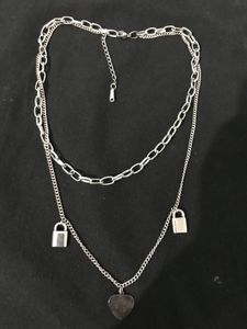 Layered Love Heart Necklace