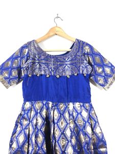 Navy Blue Ethnic Gown(Women’s)