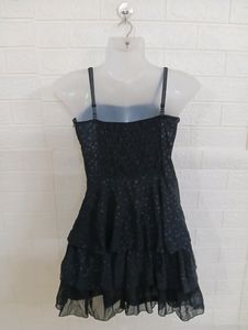 BLACK PEPLUM