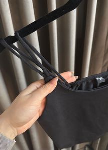 Black Cami Crop Top | S size