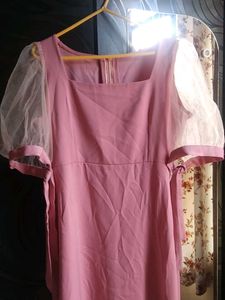 Pink Full Length Gown