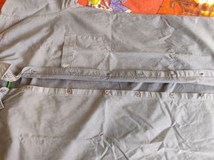Men Formal Shirt Grey