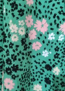 Plus Size Floral Printed Wrap Midi Dress