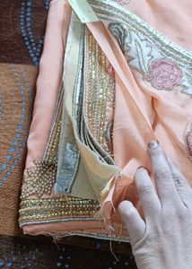Baby Pink🩷Full Heavy Saree 😍😍 For Wedding