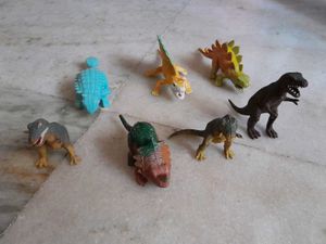 Dinosaur Toy Figures - Set of 7