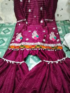 New Full Gotta Patti work Garara Dress Ne