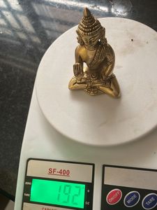 New Vintage Antique Brass Buddha : Home Decor