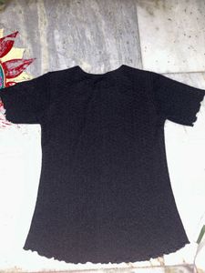 Y2k Pinterest Inspired Black Top