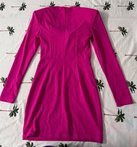 Pink Bossy Bodycon Mini Dress