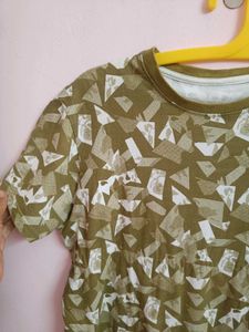 Abstract Print T-Shirt