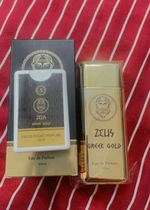 Sealed Brand New Zeus Perfume.with Pocket Perfume Free