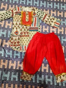 Girls Ethnic Set ( kurta pant)