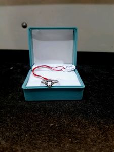 Diamond Ring Pure Silver 925