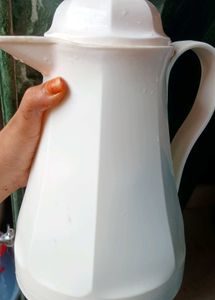 White Water Jug Thermos