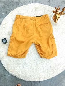 Mustard Cargo Shorts