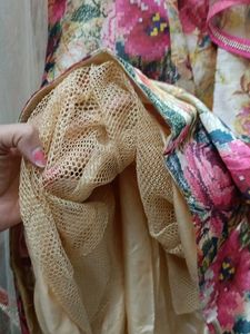 Floral Anarkali Kurta Set