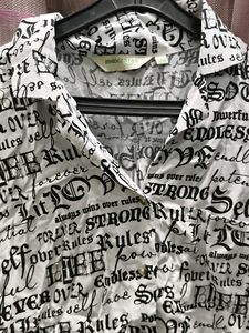 Printed Short Sleeve Blouse