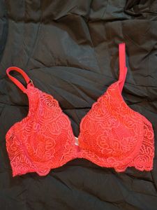 Red Lace Bra