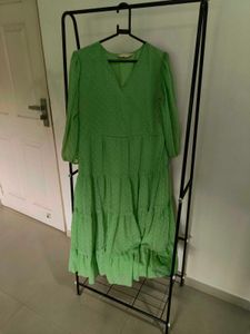 Light Green Midi Dress