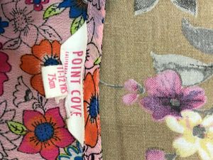 Cute Flower Print Shrug For Girls