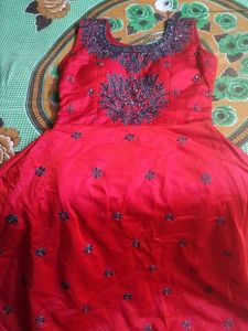 Ethnic Pink Gown