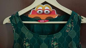Bottle Green Kurti