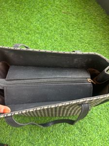 Houndstooth Tote Bag