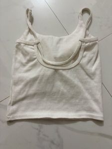 Padeed White Tank Top