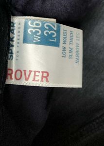 Spykar Men Dark Blue Slim Fit Narrow Length Jeans