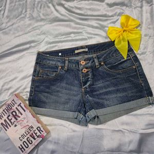 Denim Mini Shorts
