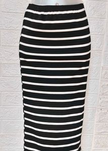 Size S 🎁Buy 2 Get 1 Free 🎁Striped Pencil Skirt